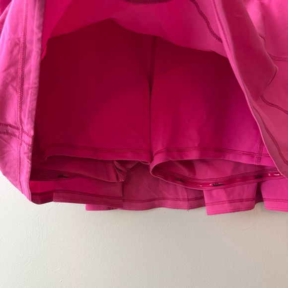 Lululemon Pace Rival Skirt sonic pink Size 14 - Picture 4 of 8